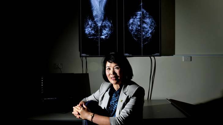 Yanping Zhang has spent 16 years collecting data on breast cancer. Photo: Melissa Adams
