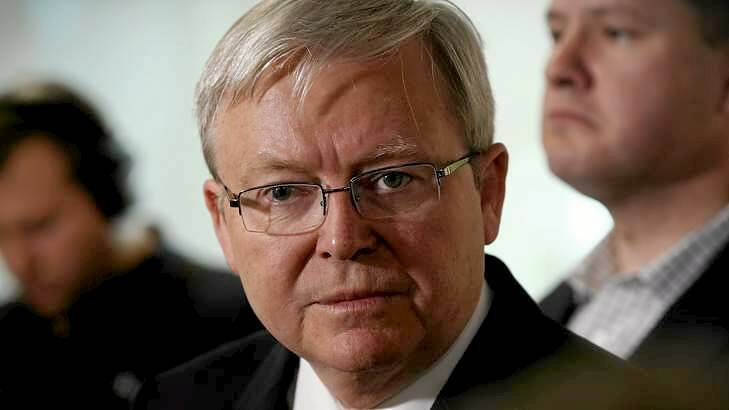 Prime Minister Kevin Rudd will return to Canberra to convene a meeting on Syria. Photo: Andrew Meares