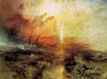 Turner's The Slave Ship. Photo: Supplied