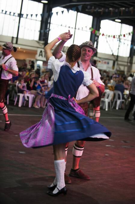 German traditional dancers from Sydney at Oktoberfest last year. Photo: Elesa Kurtz