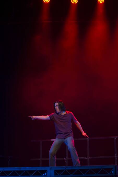 Will Huang in <i>Next to Normal</i>.  Photo: Michael Moore