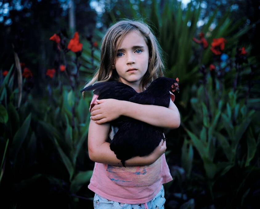  Ella in Callala Bay, 2018, Aletheia Casey,  National Photographic Portrait Prize.  Photo: National Portrait Gallery