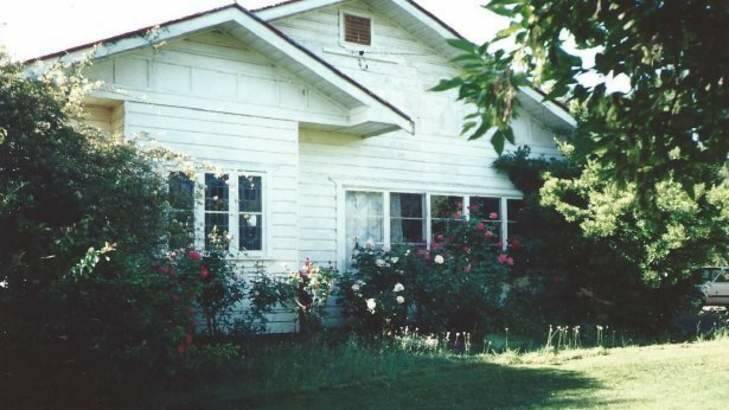 David Holt's family home near the Koppers site. Photo: Supplied