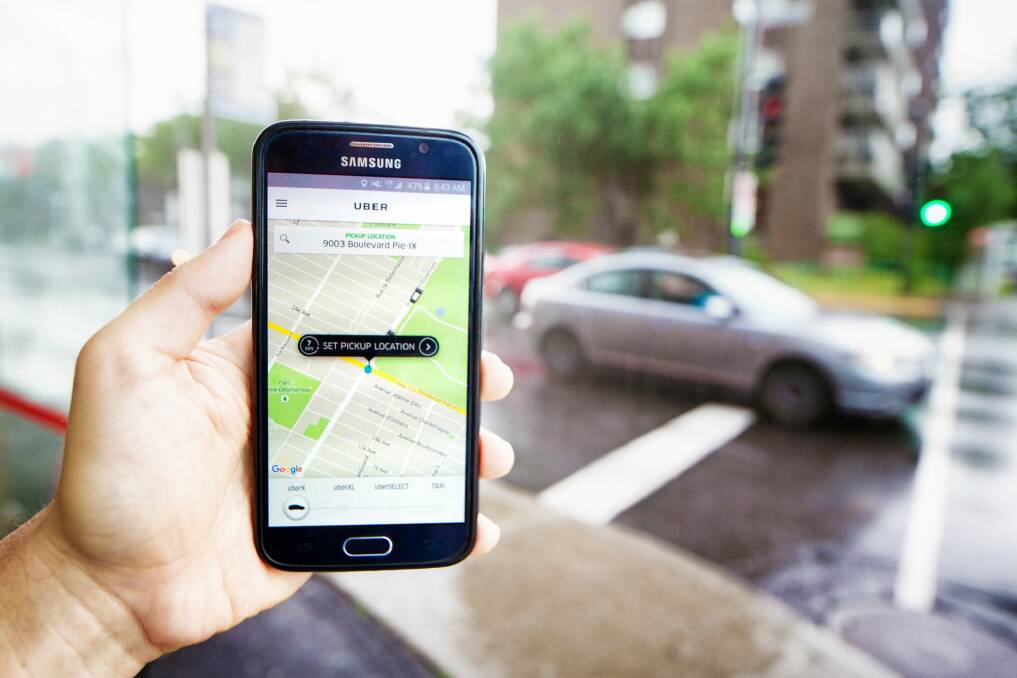 The ACT has the highest rate of sharing economy service usage in the country, a survey found. Photo: Getty Images