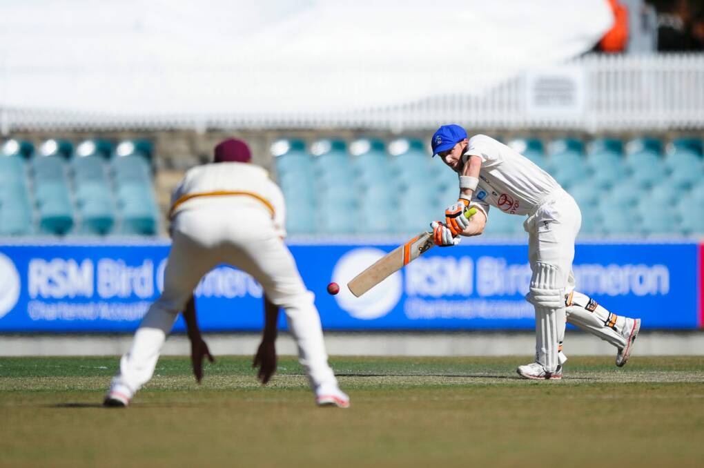 ACT's David Dawson scored another century, this time against New South Wales. Photo: Rohan Thomson