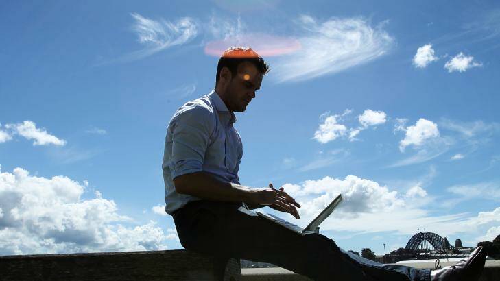 Blue skies ahead for Canberra IT workers? Photo: Louise Kennerley