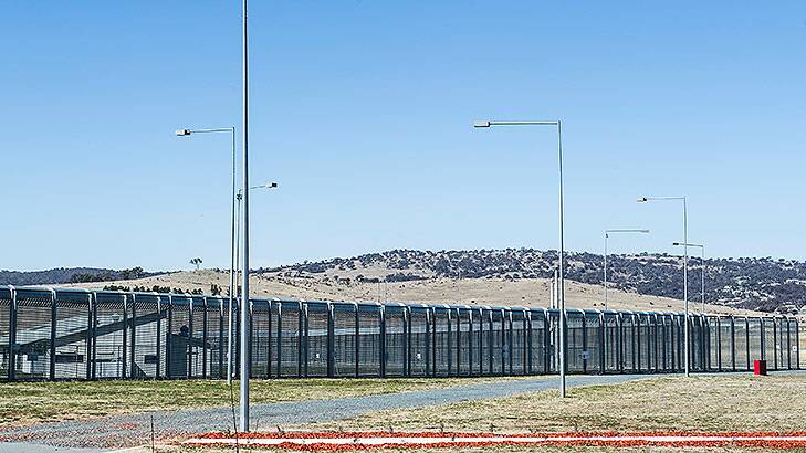 The Alexander Maconochie Centre, where an inmate was allegedly assaulted on Sunday morning. Photo: Rohan Thomson.