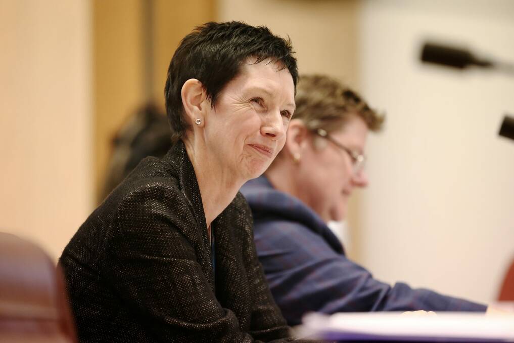 Department of Parliamentary Services secretary Carol Mills. Photo: Alex Ellinghausen