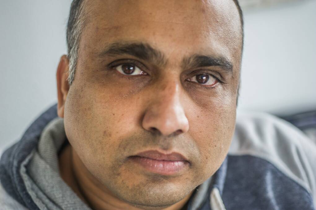 Bangladeshi man and former 457 visa holder Asik Arefin is facing deportation after the Canberra courier company he worked for was wound up. Photo: Karleen Minney