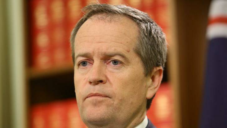 Opposition Leader Bill Shorten wants the government to reconsider the Defence Force pay offer. Photo: Angela Wylie