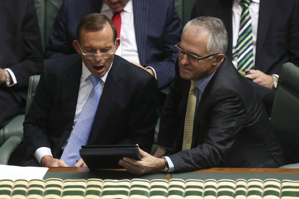 Research indicates that vast majority of the bills introduced by the Turnbull government were based on Abbott government decisions. Photo: Andrew Meares