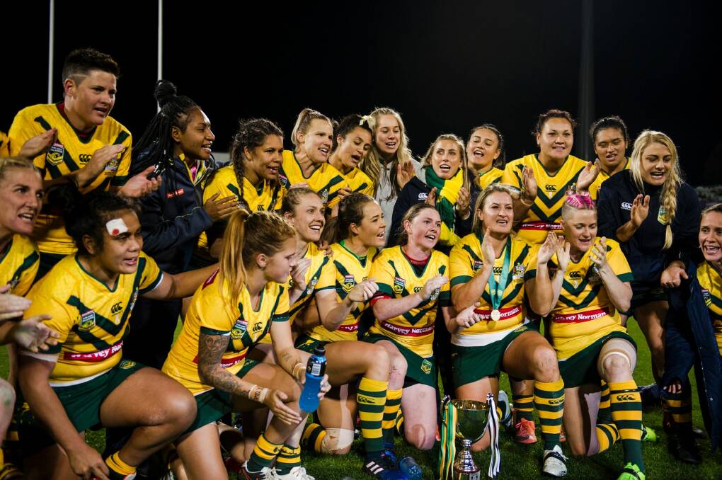 Cup audition: Coach Brad Donald plans to use the PNG international as part of his selection process for the Women's World Cup in November. Photo: Jamila Toderas