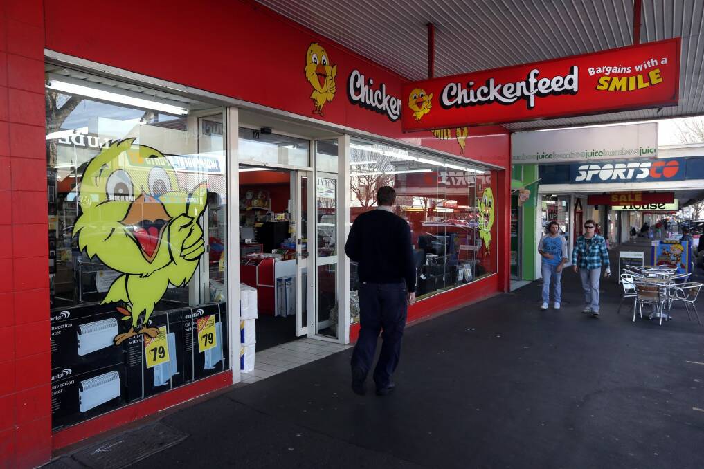 Chickenfeed had 39 stores nationally. Photo: Damian White