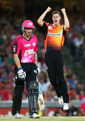 Jason Behrendorff has been superb for Perth Scorchers in the Big Bash League this season. Photo: Getty Images
