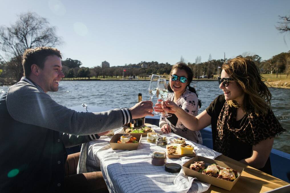 GoBoat Canberra will offer electric picnic boat hire on Lake Burley Griffin from late 2017. Photo: Lean Timms