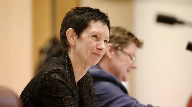Front runner to be the next Commons Clerk: Department of Parliamentary Services Secretary Carol Mills. Photo: Alex Ellinghausen