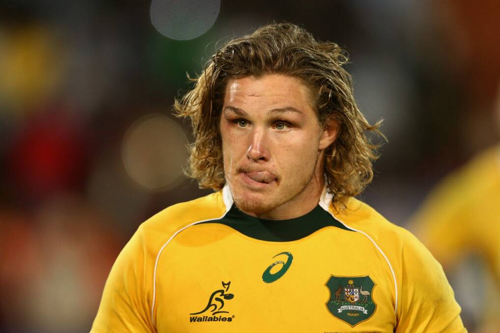 Michael Hooper has come under fire for his handling of the Kurtley Beale saga. Photo: Cameron Spencer