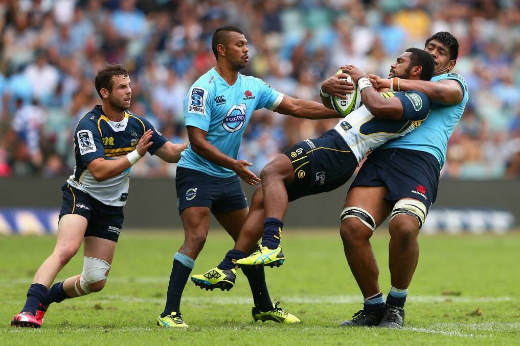The Waratahs' Will Skelton is becoming a Thorn-like enforcer.  Photo: Getty Images