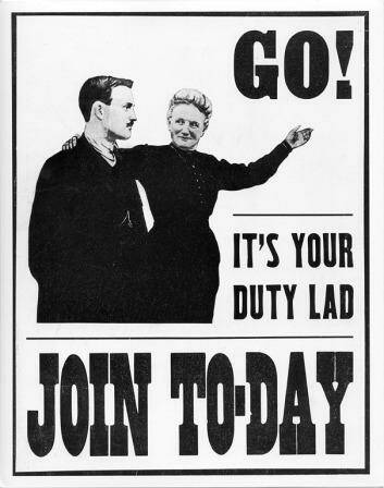 That way: It's your duty, lad.