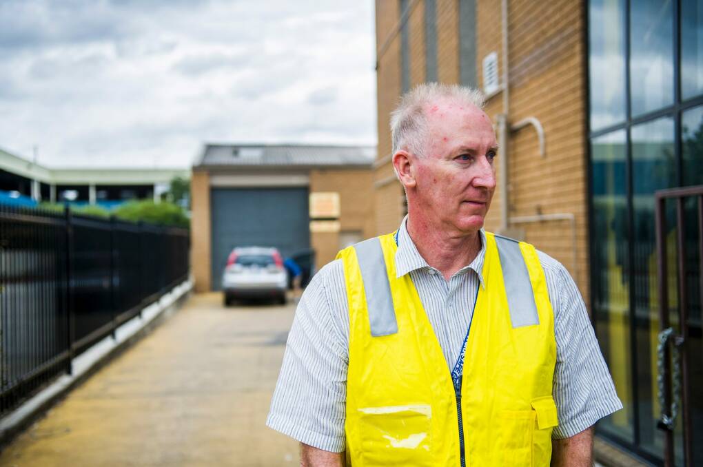 ACT work safety commissioner Mark McCabe has assumed the powers to cancel the licences of any asbestos contractor who breaches safety conditions. Photo: Rohan Thomson