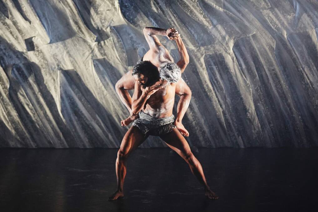 Dancer Luke Currie-Richardson on stage. Photo: Supplied