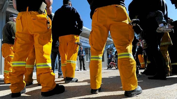 A report has painted a bleak picture of the ability of ACT emergency services to deal with major disasters Photo: Graham Tidy