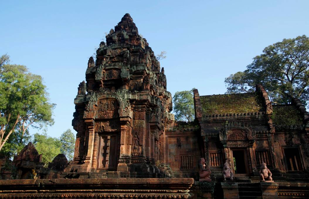 Banteay Srei, part of the Angkor wat temple complex, in Cambodia. Photo: Michele Mossop