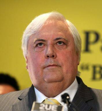Divisive: Palmer United Party Leader Clive Palmer. Photo: Rob Homer
