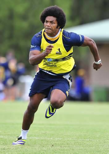 ACT Brumbies winger Henry Speight will not be able to play for Australia until after September 11. Photo: Jeffrey Chan