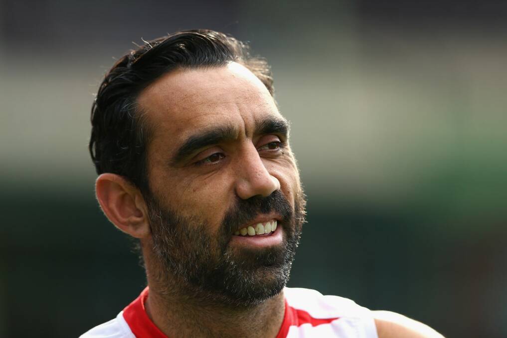 If Adam Goodes is forced out of the game, an entire nation will be diminished. Photo: Getty Images