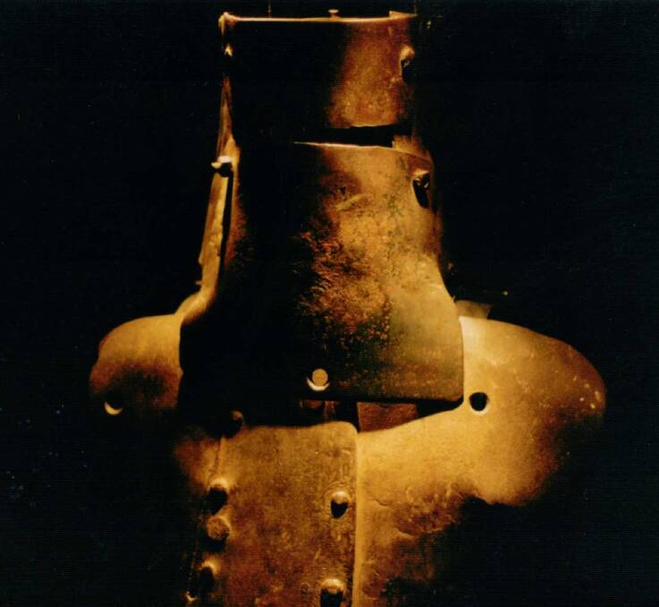 A famous Australian suit of armour the American antique hunters didn't snaffle.