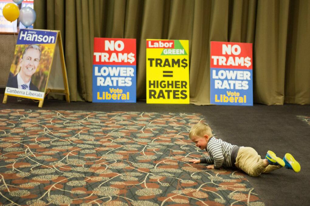Canberra Liberals Election Party .Photo Jay Cronan Photo: Jay Cronan