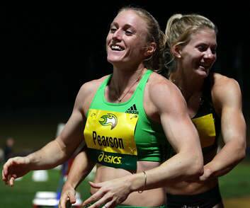 Melissa Breen and Sally Pearson will go head-to-head in Canberra on Sunday. Photo: Getty Images
