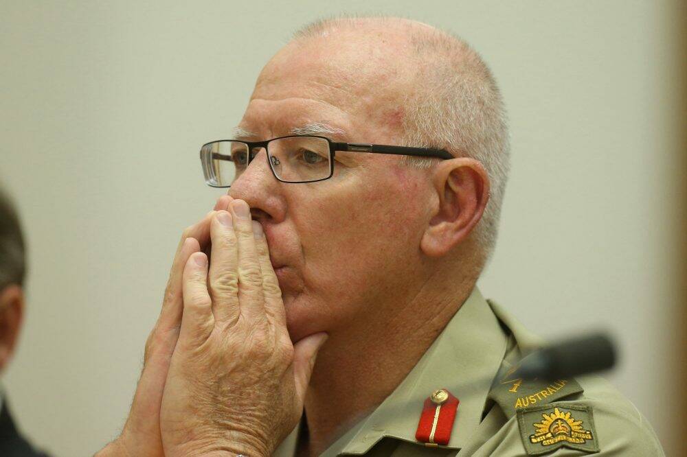 Defence Force chief General David Hurley's salary package will be almost $800,000 a year in July. Photo: Andrew Meares