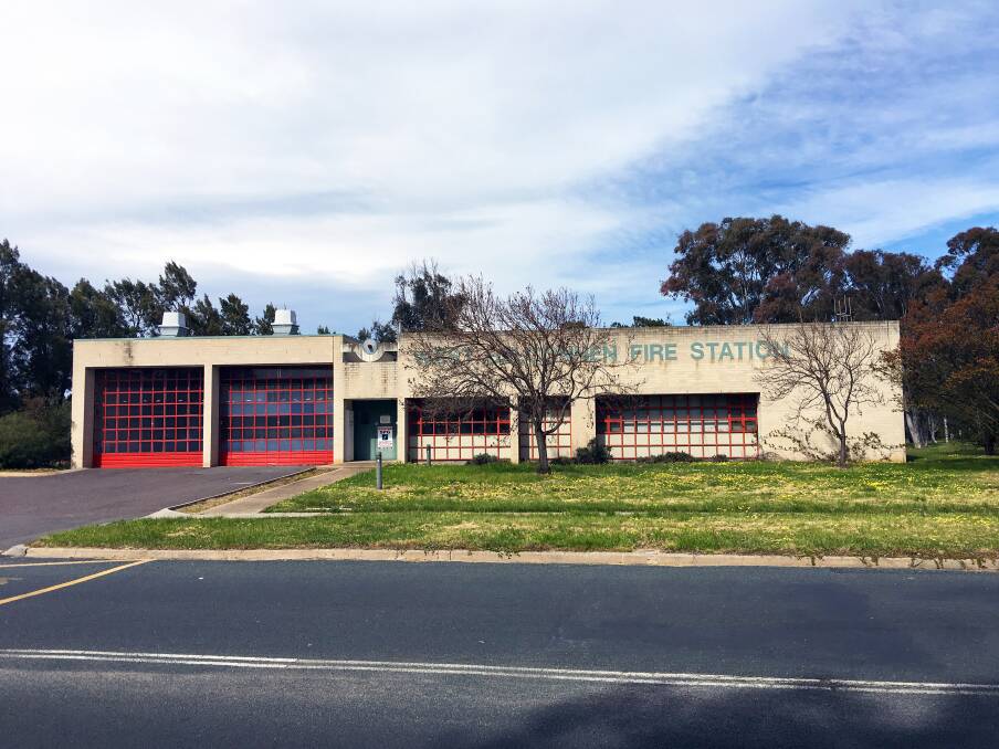 The old Charnwood fire station, where PFAS contamination was found. Photo: Supplied