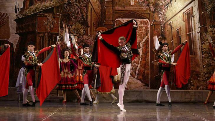 Spanish feel: Scene from the Imperial Russian Company?s production of <i>Don Quixote</I>.