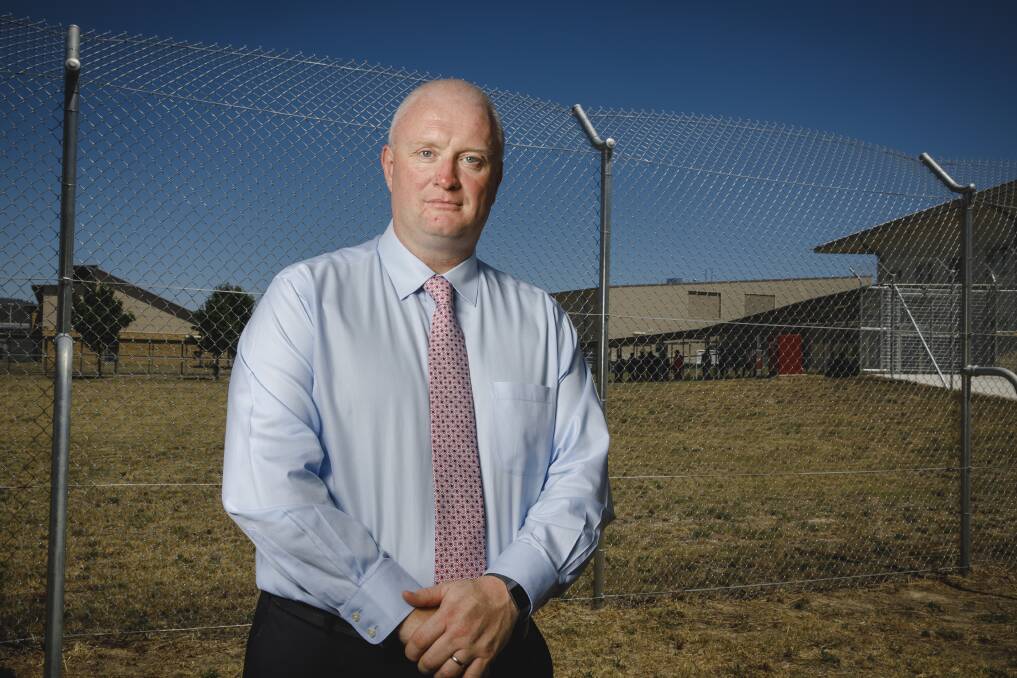 ACT Corrective Services executive director Jon Peach . Photo: Sitthixay Ditthavong