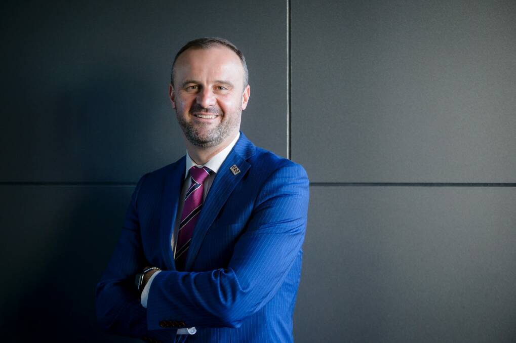 ACT Chief Minister Andrew Barr says the first citizen jury will look at reforming the compulsory third party insurance scheme. Photo: Sitthixay Ditthavong