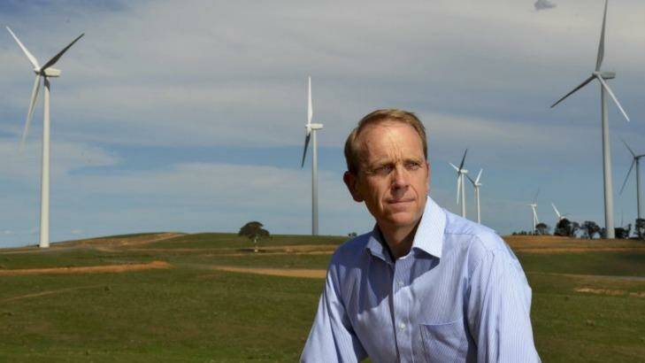 ACT Environment Minister Simon Corbell will attend the Global Green Growth Forum in Denmark. Photo: Graham Tidy