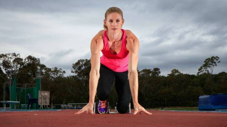 Melissa Breen, the fastest woman in Australian history, received just $4000 in Athletics Australia's latest round of funding. Photo: Katherine Griffiths