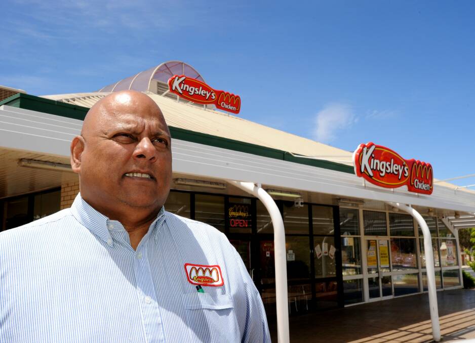 This legend: Kingsley Varr, the inventor of Kingsley's Chicken. Photo: Elesa Kurtz
