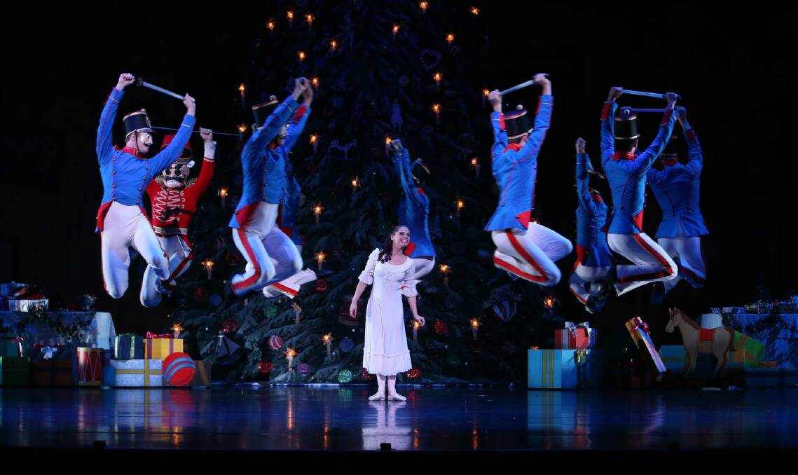 Queensland Ballet's The Nutcracker, with Teri Crilly as Clara.  Photo: David Kelly