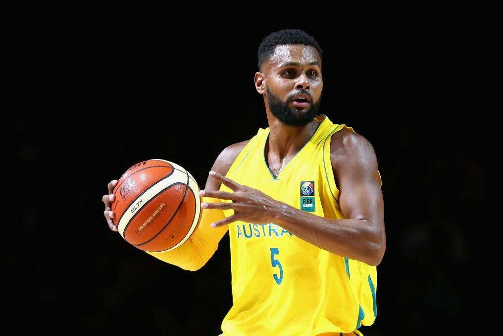 Canberra's Patty Mills is starring in the NBA. Photo: Robert Prezioso