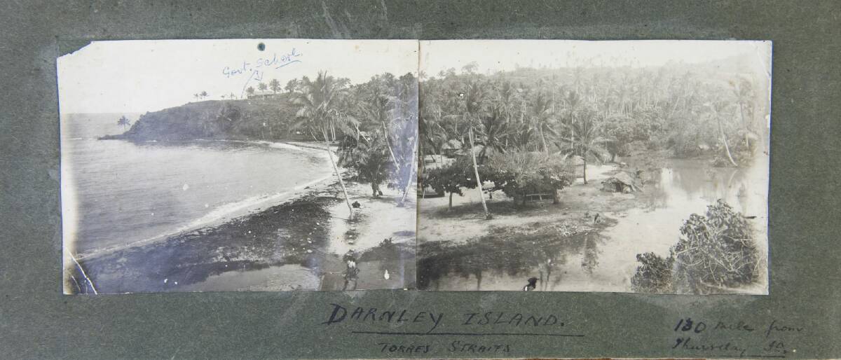 Darnley Island, in the Torres Strait, prior to the development of roads and infrastructure. Photo: National Library of Australia