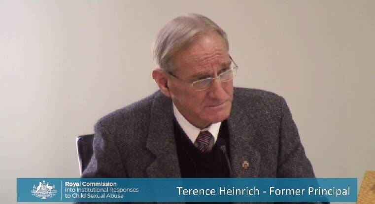 Former principal Terence Heinrich.