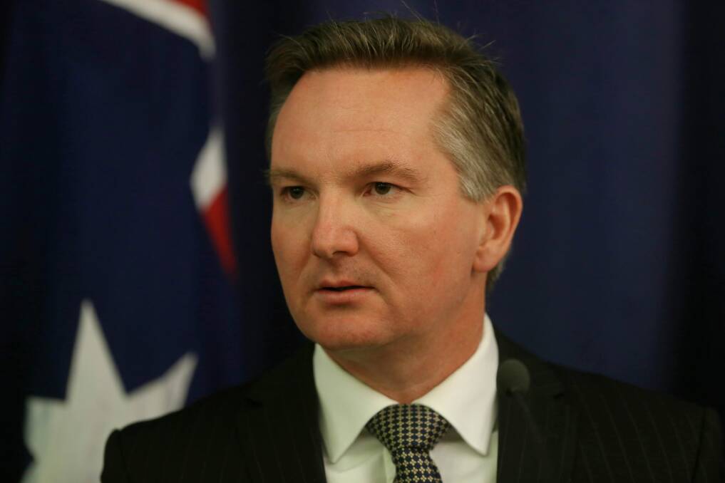 Chris Bowen says Labor is "open to new ways to better invest in infrastructure''. Photo: Alex Ellinghausen