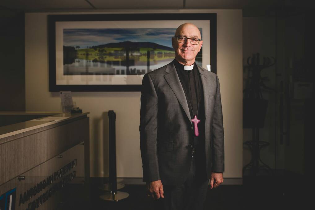Bishop Stuart Robinson is resigning from Anglican diocese of Canberra and Goulburn. Photo: Jamila Toderas