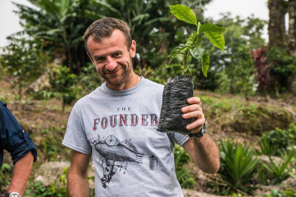 ONA Coffee founder Sasa Sestic has launched a Kickstarter campaign for 'The Coffee Man book. Photo: Supplied