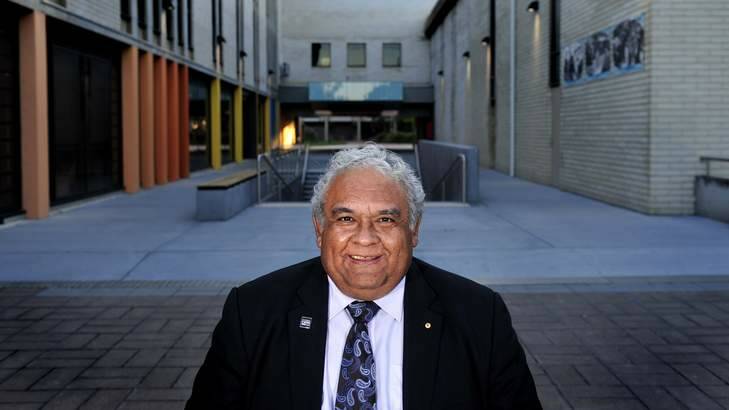 University of Canberra Chancellor Dr Tom Calma  wants to see Australian develop as a knowledge nation. Photo: Melissa Adams