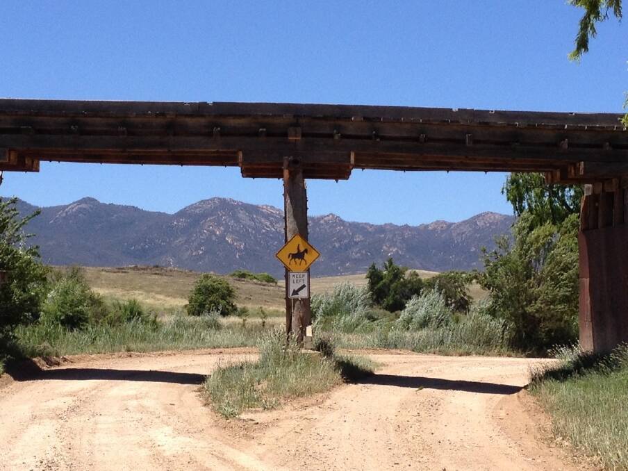 Where in the Region last week - the old rail bridge at the south side of Michelago, over Micalago Road. Photo: Woo O'Reilly